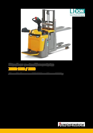 Paletni viličar za stojeće rukovatelje Jungheinrich ERD 120