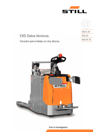 Hodajući viličar Still EXD-SF 20