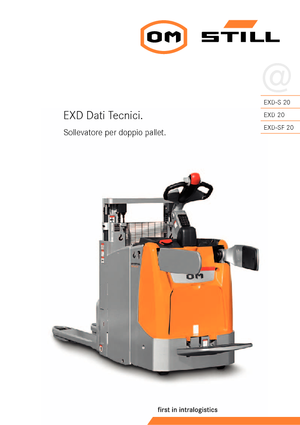 Hodajući viličar Still EXD-SF 20