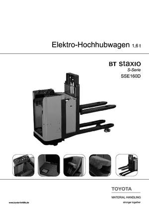 Paletni viličar za stojeće rukovatelje BT SSE 160 D 