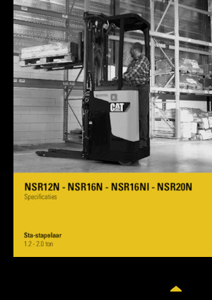 Paletni viličar za stojeće rukovatelje Caterpillar NSR16N