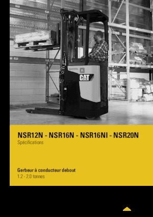 Paletni viličar za stojeće rukovatelje Caterpillar NSR16N