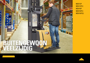 Paletni viličar za stojeće rukovatelje Caterpillar NSV12P