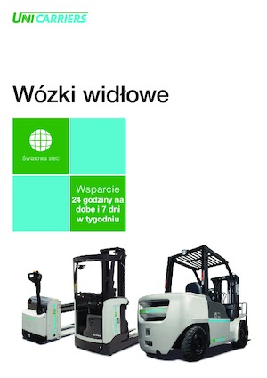 Paletni viličar za sjedeće rukovatelje UniCarriers Ergo XML