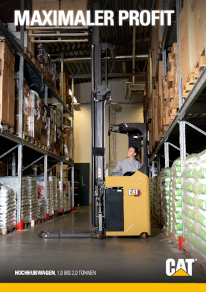 Paletni viličar za sjedeće rukovatelje Caterpillar NSS20N2S