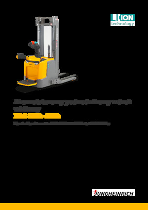 Paletni viličar za stojeće rukovatelje Jungheinrich ERC 212b