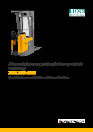 Paletni viličar za stojeće rukovatelje Jungheinrich ERC 214i