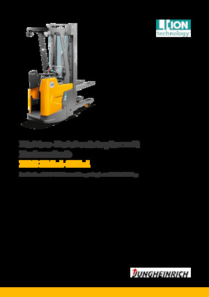 Paletni viličar za stojeće rukovatelje Jungheinrich ERC 214zi