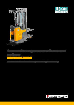 Paletni viličar za stojeće rukovatelje Jungheinrich ERC 214zi