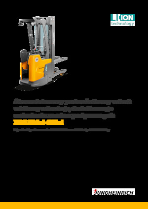 Paletni viličar za stojeće rukovatelje Jungheinrich ERC 214zi