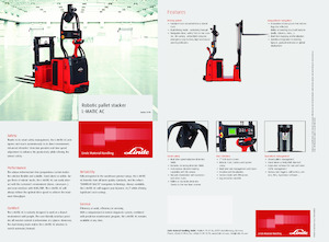 Paletni viličar za stojeće rukovatelje Linde L-MATIC AC