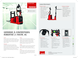 Paletni viličar za stojeće rukovatelje Linde L-MATIC AC