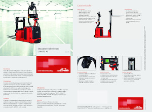 Paletni viličar za stojeće rukovatelje Linde L-MATIC AC