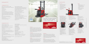 Hodajući viličar Linde L16AP Std.