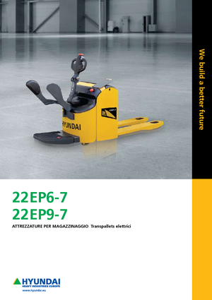 Platforma za stojeće rukovatelje za paletne viličare Hyundai 22 EB 9-7