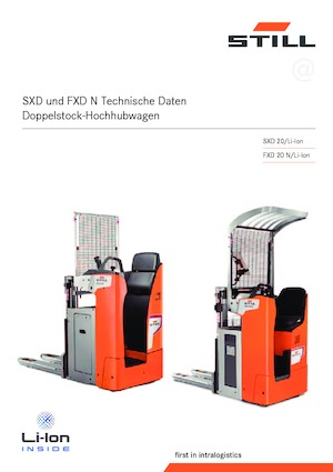 Paletni viličar za sjedeće rukovatelje Still FXD 20 N