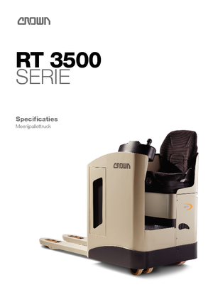 Paletni viličari za sjedeće vozače Crown RT 3520-2.2