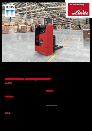 Paletni viličari za sjedeće vozače Linde T20RW