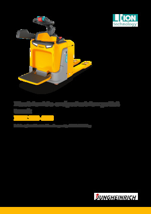 Platforma za stojeće rukovatelje za paletne viličare Jungheinrich ERE 230