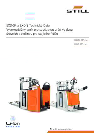 Hodajući viličar Still EXD-SF 20