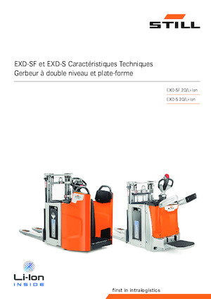 Hodajući viličar Still EXD-SF 20