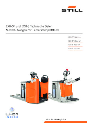 Dizalice za palete Still EXH-SF 20