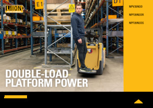 Platforma za stojeće rukovatelje za paletne viličare Caterpillar NPV20N3D