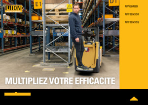 Platforma za stojeće rukovatelje za paletne viličare Caterpillar NPV20N3D