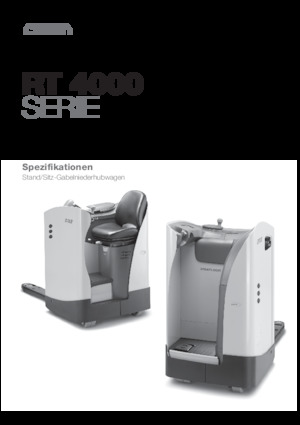 Platforma za stojeće rukovatelje za paletne viličare Crown RT 4020-2.0