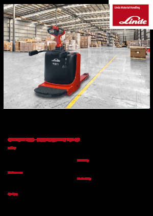 Dizalice za palete Linde T20P