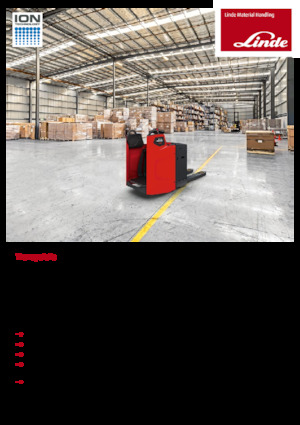 Platforma za stojeće rukovatelje za paletne viličare Linde T20FP