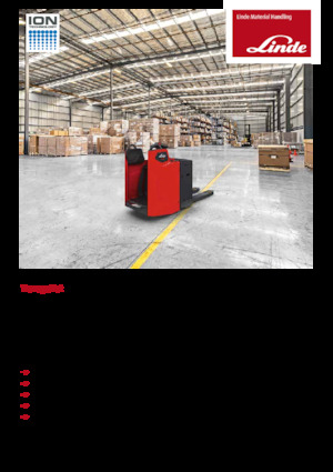 Platforma za stojeće rukovatelje za paletne viličare Linde T20FP