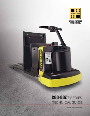 Platforma za stojeće rukovatelje za paletne viličare Hyster C80ZHD