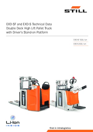 Hodajući viličar Still EXD-SF 20