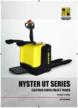 Platforma za stojeće rukovatelje za paletne viličare Hyster P2.0UTS