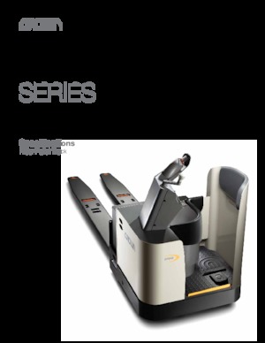 Platforma za stojeće rukovatelje za paletne viličare Crown PR 4500-60