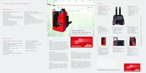 Platforma za stojeće rukovatelje za paletne viličare Linde T20SF