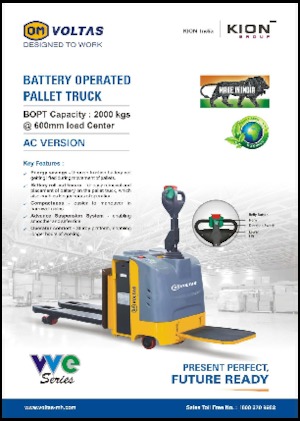 Platforma za stojeće rukovatelje za paletne viličare OM VVE BOPT 2T