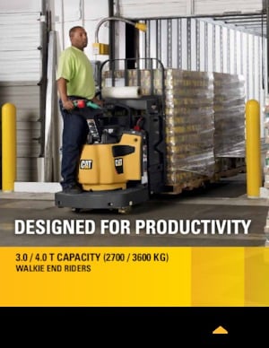 Platforma za stojeće rukovatelje za paletne viličare Caterpillar WR30