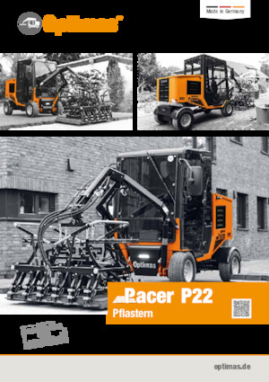 Strojevi za polaganje opločnika Optimas Pacer P 22