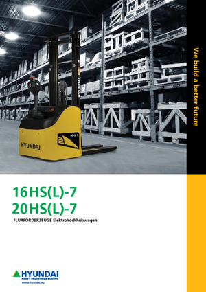 Hodajući viličar Hyundai 20 HSL 7