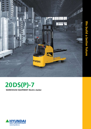 Hodajući viličar Hyundai 20 DS 7