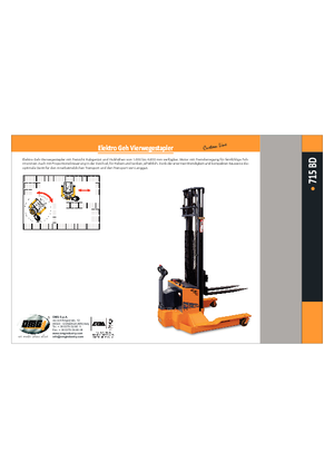 Hodajući viličar OMG 715 BD