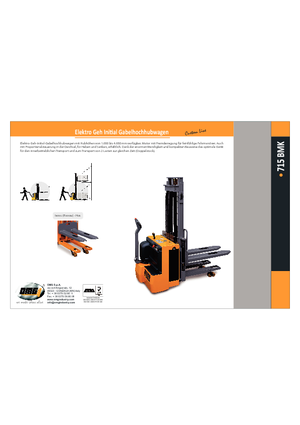 Hodajući viličar OMG 715 BMK