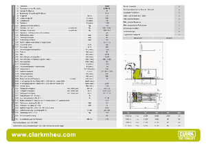 Hodajući viličar Clark CPS 12 L ac