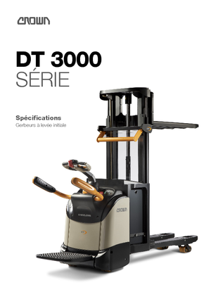 Hodajući viličar Crown DT 3040-2.0 TL