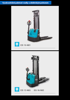 Hodajući viličar Baoli ES 16-N02