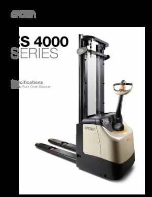 Hodajući viličar Crown ES 4000-35 TL-3260