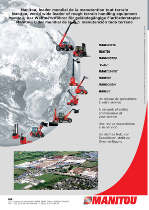 Hodajući viličar Manitou ES 410