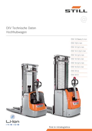 Hodajući viličar Still EXV 14 C